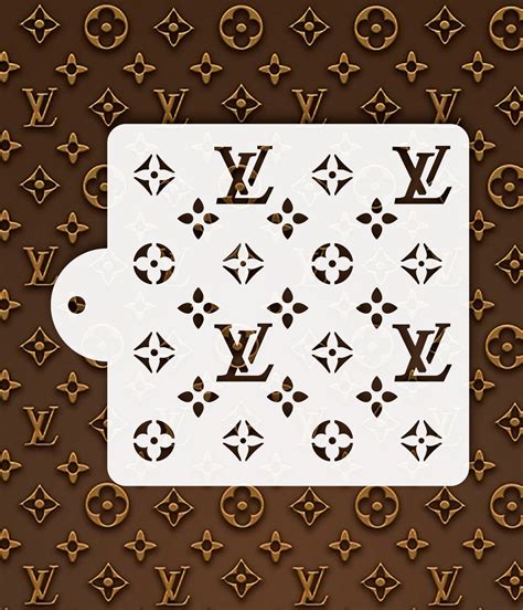 louis vuitton stencil for walls|high quality louis vuitton stencils.